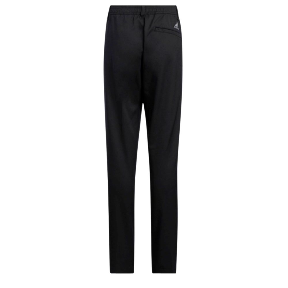 Adidas Junior Adjustable Waist black golf pants 13-14 yr old boy